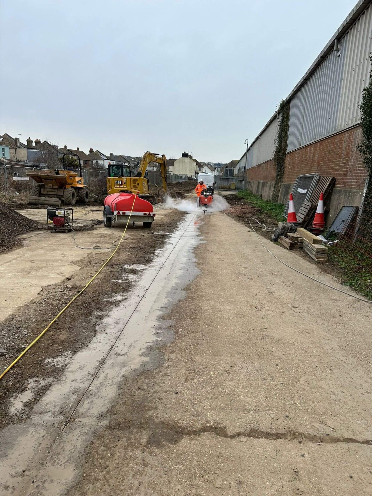 concrete cutting floor sawing