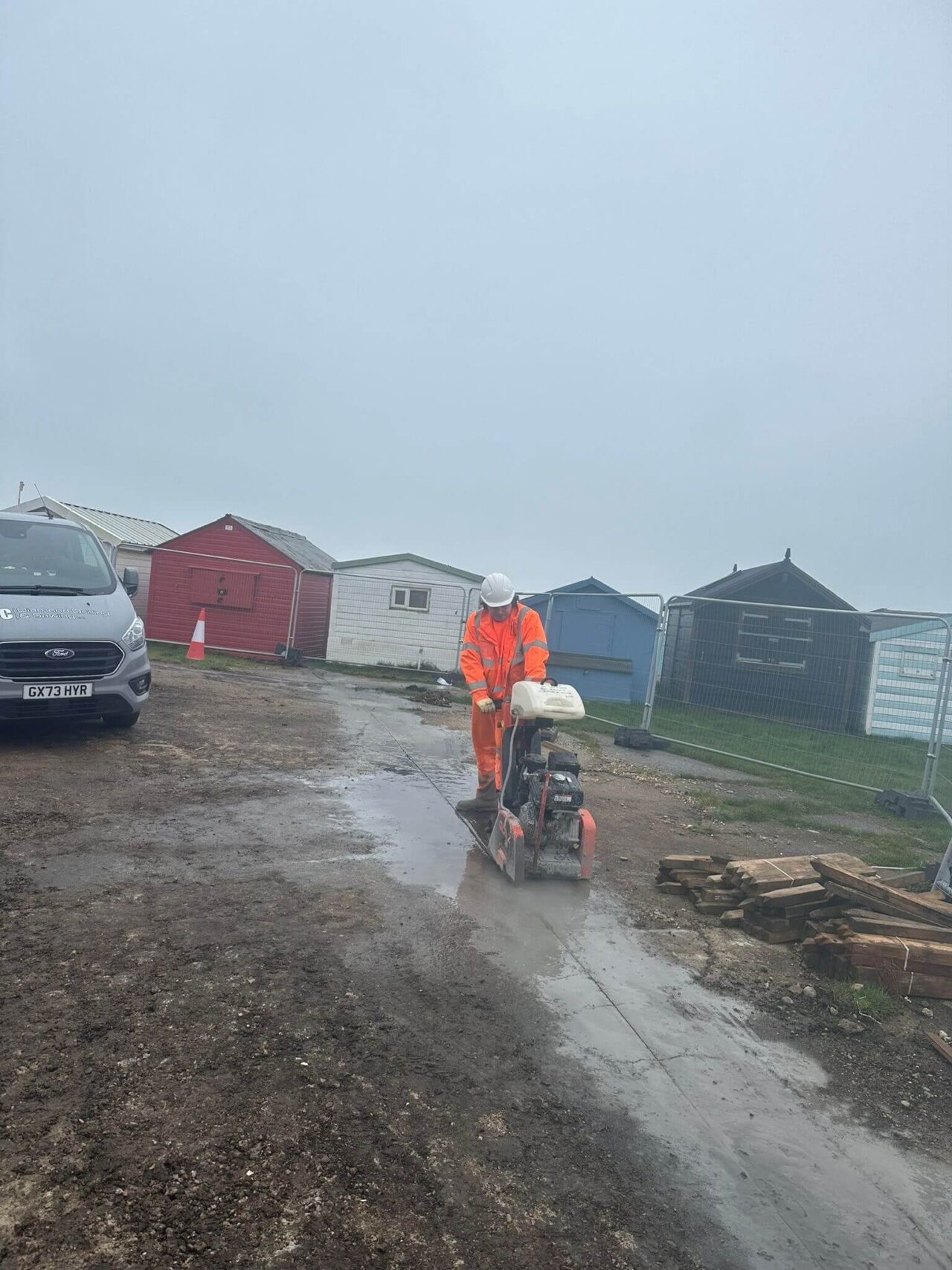 concrete floor sawing