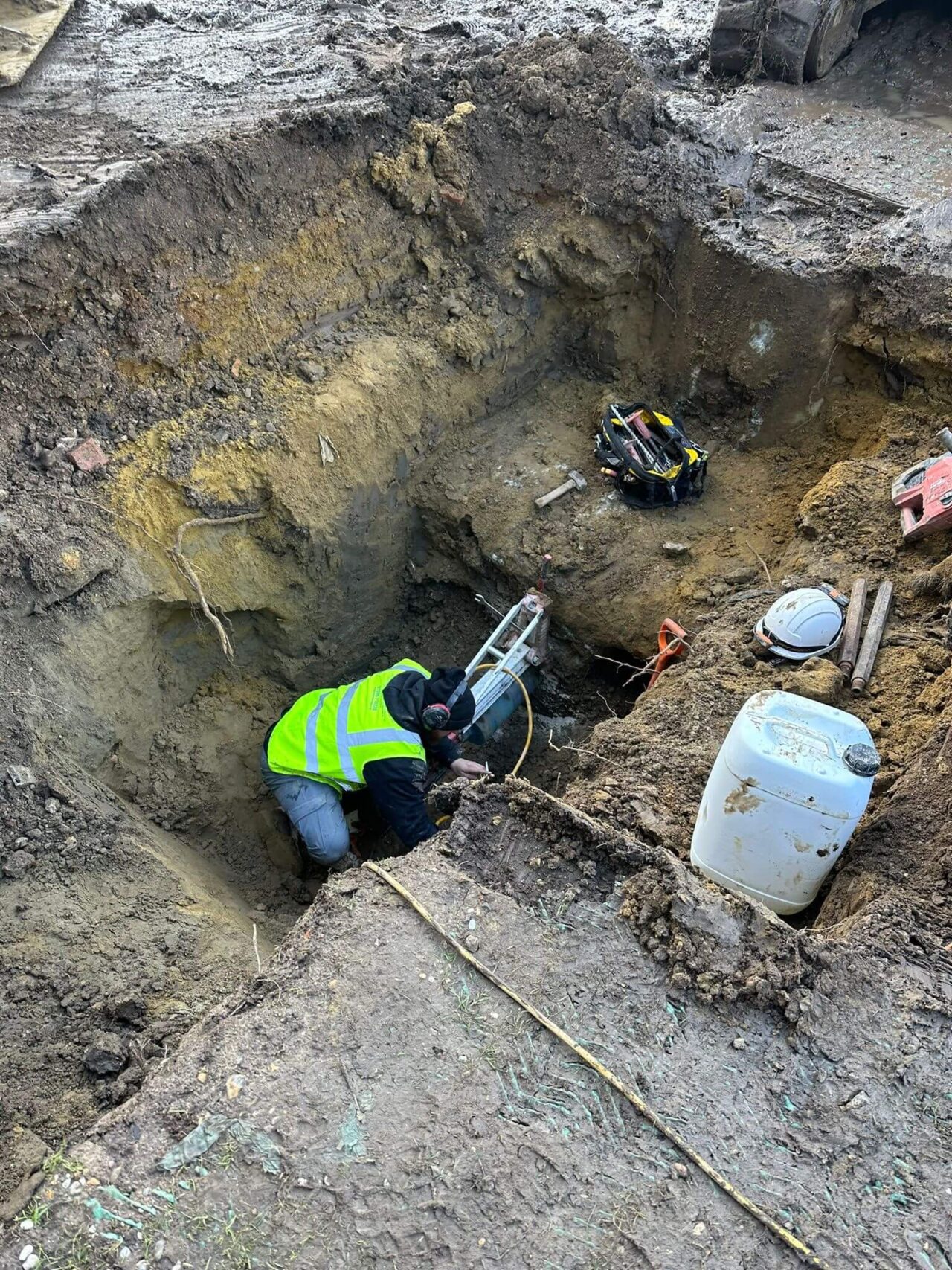 core drilling soil sampling